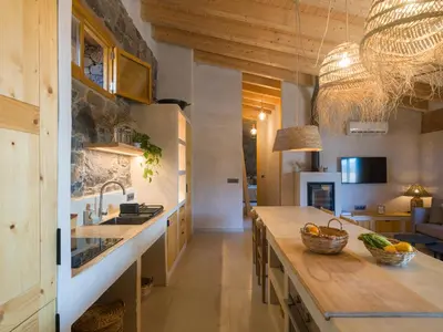 Una cocina o zona de cocina en CASA RURAL, DE ESTILO MODERNO, EN GRAN CANARIA