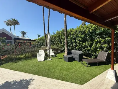 Jardín al aire libre en Los Tunos Maspalomas Garden House