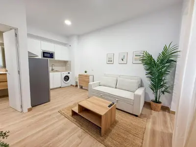 Una cocina o zona de cocina en City Beach Las Canteras