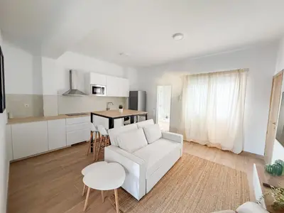 Una cocina o zona de cocina en City Beach Las Canteras