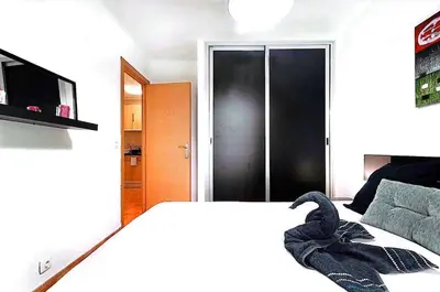 Cama o camas de una habitación en Sunny Seasons by Casas Cocodrilo