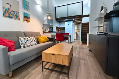 Una cocina o zona de cocina en Hierro Beach Flat