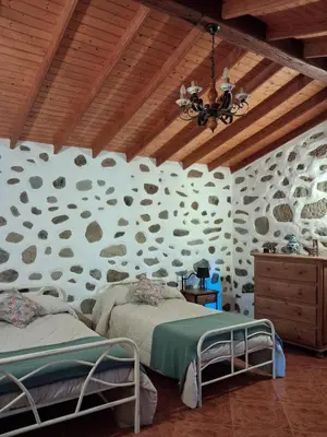 Cama o camas de una habitación en Casa Chopino