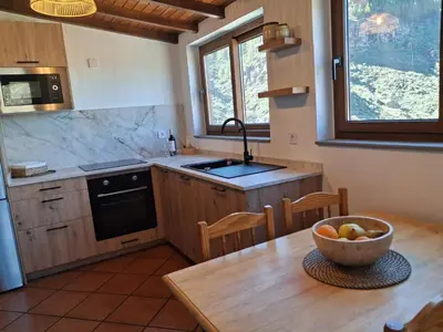 Una cocina o zona de cocina en Casa Chopino