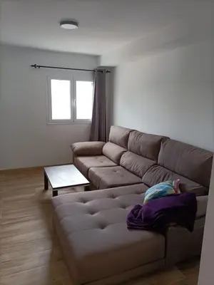 Zona de estar de Apartment Taliarte 36