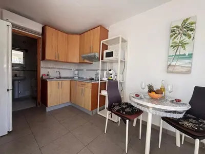 Una cocina o zona de cocina en Casa di Katarina el vergel