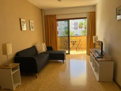 Una televisión o centro de entretenimiento en Stay in Gran Canaria, Agaete Parque 310