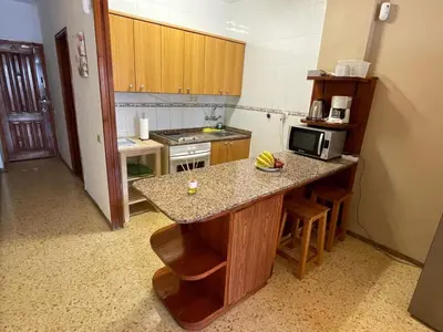 Una cocina o zona de cocina en Stay in Gran Canaria, Agaete Parque 310