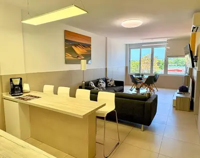 Zona de estar de Iguazu 2 bedroom apartment