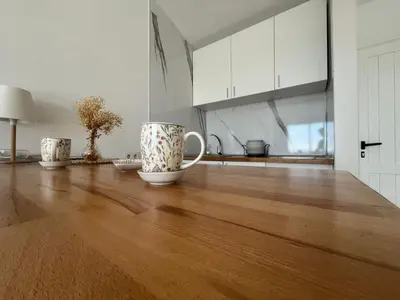 Una cocina o zona de cocina en Monte Paraíso Beach