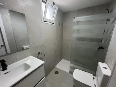 Un baño de Monte Paraíso Beach