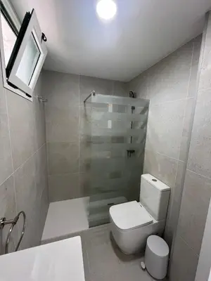 Un baño de Monte Paraíso Beach