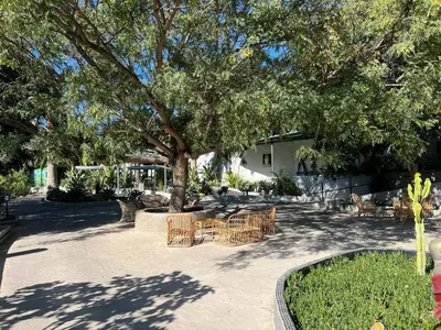 Jardín al aire libre en Relax in this Canary Islands Apartment with Breathtaking Mountain Views