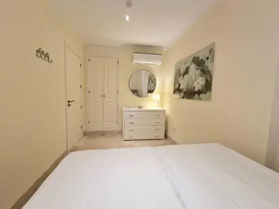 Cama o camas de una habitación en Casa Linnea