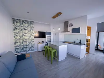 Una cocina o zona de cocina en La Mar