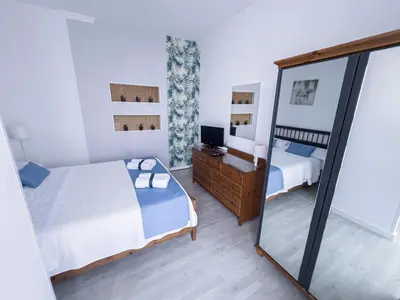 Cama o camas de una habitación en La Mar