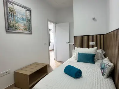Cama o camas de una habitación en Mirador de Tabaibales
