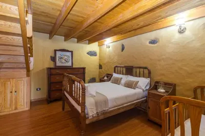 Cama o camas de una habitación en Beautiful Country House with Terrace