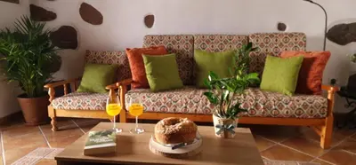 Zona de estar de Casa Los Almendros Las Lagunas