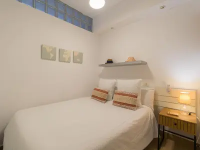Cama o camas de una habitación en City Family Sargento Llagas