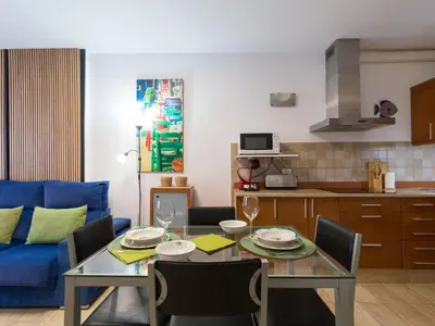 Una cocina o zona de cocina en City Family Sargento Llagas