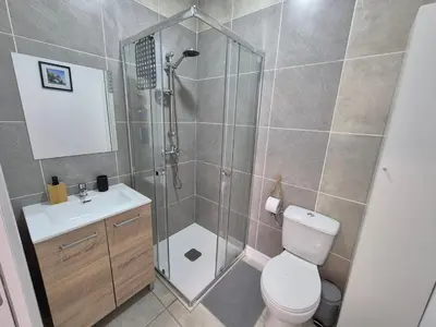 Un baño de Beach Home - Las Canteras