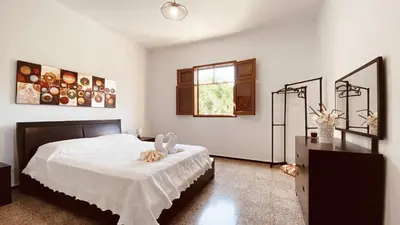 Cama o camas de una habitación en Vista Pino