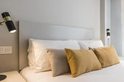 Cama o camas de una habitación en Home2Book Saucillo Suites, Cozy Stay Las Palmas