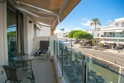 Un balcón o terraza de Mogán Perla