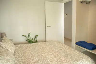 Cama o camas de una habitación en Mogán Perla