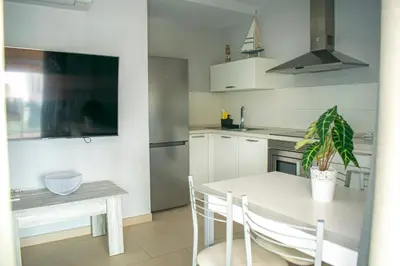 Una cocina o zona de cocina en Mogán Perla
