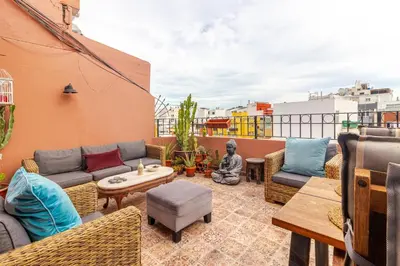 Zona de estar de Casa Bonita