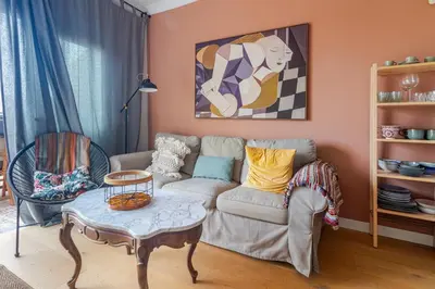 Zona de estar de Casa Bonita