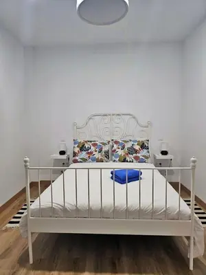 Cama o camas de una habitación en Coqueto estudio en Agaete