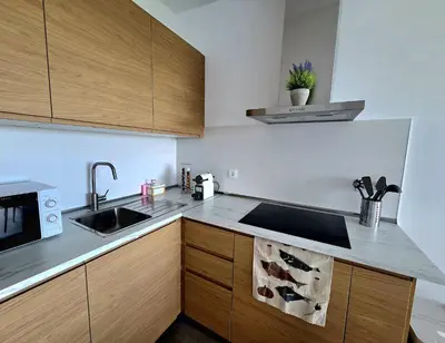 Una cocina o zona de cocina en 8i Ocean Front and Sunset San Agustin