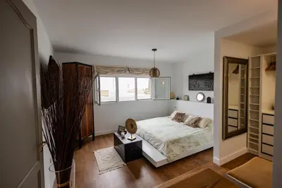 Cama o camas de una habitación en Palmera Golf Estate