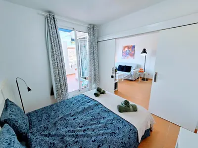 Cama o camas de una habitación en Canary Dreams Ocean View