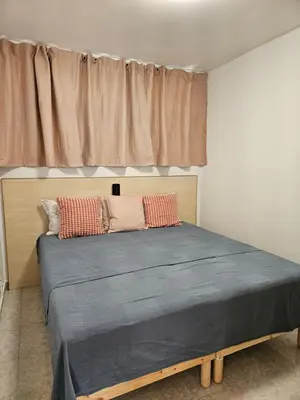 Cama o camas de una habitación en Los Cactus Apartment