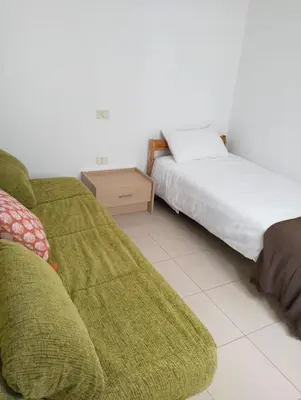 Cama o camas de una habitación en Vivienda ALPA Fontanales 2