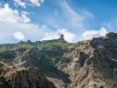 Paisaje cerca de este chalet de montaña