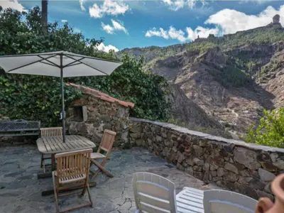 Paisaje cerca de este chalet de montaña