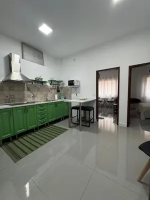 Una cocina o zona de cocina en HostJimeno Otoño