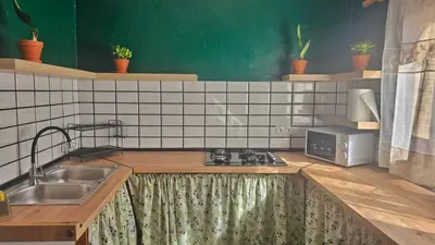 Una cocina o zona de cocina en My parents' house