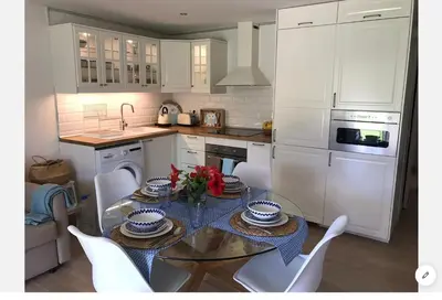 Una cocina o zona de cocina en Sun & relax