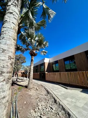 Plano de New and cozy apartment next to the beach