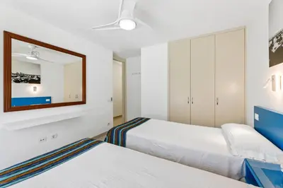 Cama o camas de una habitación en MASPALOMAS Foresta 6
