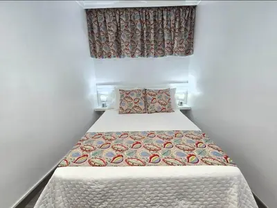 Cama o camas de una habitación en Canary-holiday Apartament Juncos 1 Maspalomas
