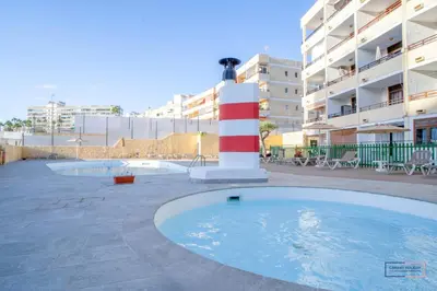 Piscina en o cerca de Canary-holiday Apartament Juncos 1 Maspalomas