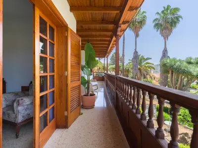Un balcón o terraza de Pension Casa Esperanza