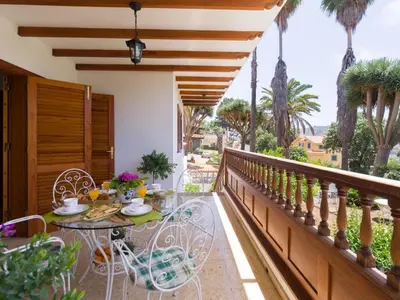 Un balcón o terraza de Pension Casa Esperanza